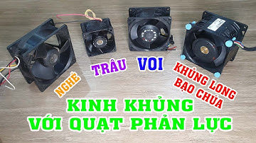 Động cơ phản lực , Quạt phản lực, nhỏ mà sức mạnh thật kinh khủng