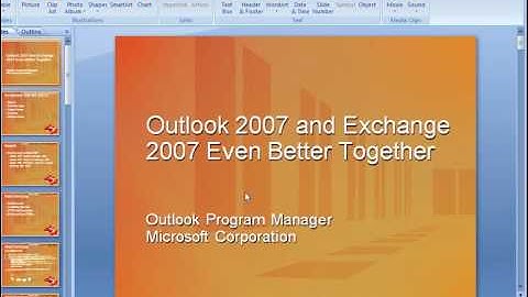 Connect Outlook 2007 and SharePoint Document Libraries