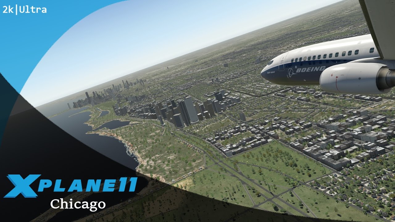 X-Plane 11 - Chicago