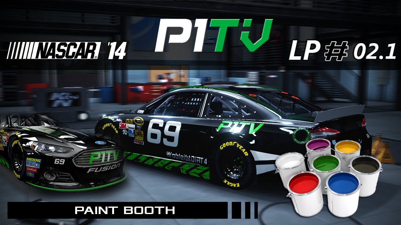 NASCAR '14 02.1 Paint Booth Lets Design NASCAR '14 [PC] [G27] YouTube