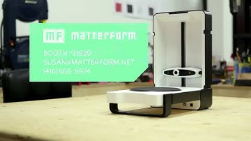 Matter and Form 3D Scanner Unveiled