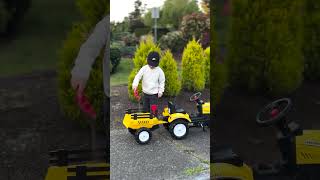 Aosom Ride on Excavator with Back Trailer | Aosom Canada Offer