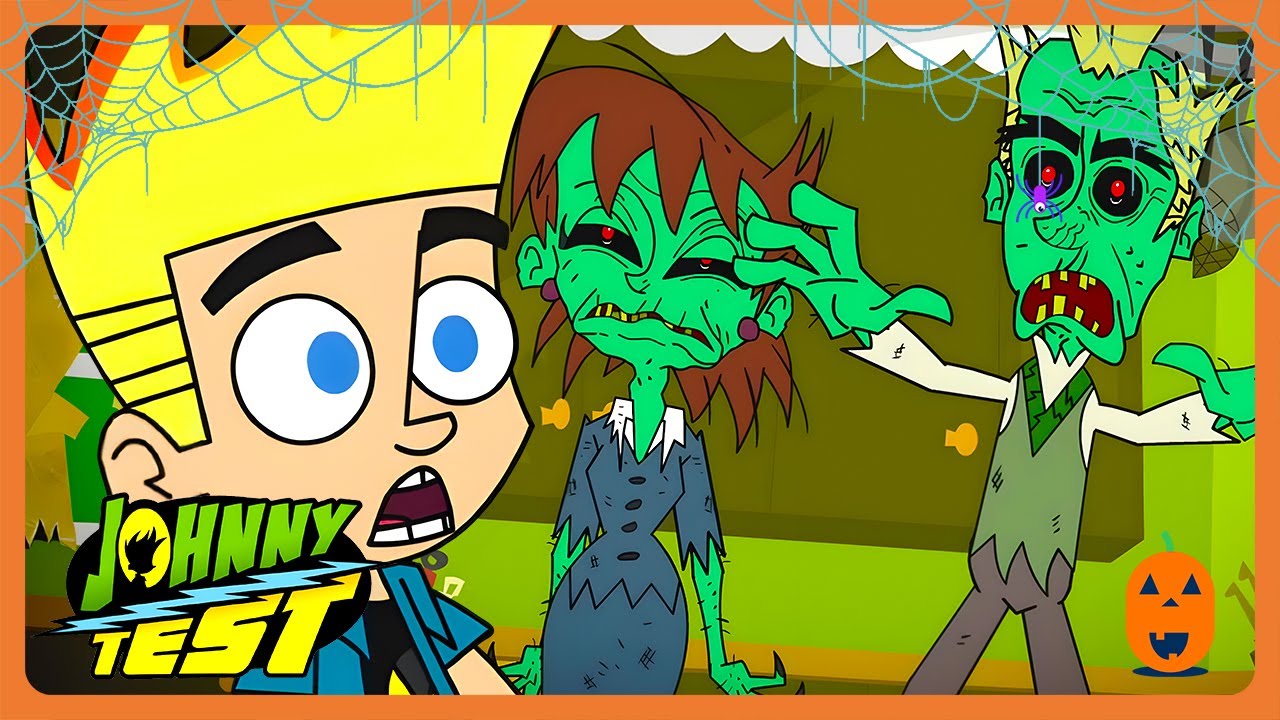 ¡Invasión zombi! 👻🎃 | Johnny Test | WildBrain Historias De Miedo Para Niños 👻 🎃