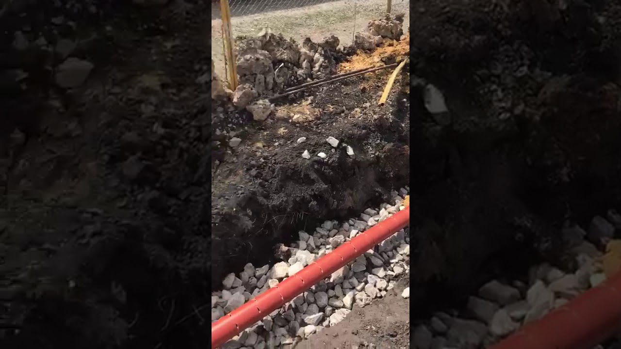 канализация установка топас - YouTube