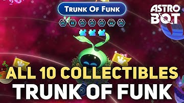 Astro Bot - Trunk of Funk - All 10 Collectibles & Secrets PS5