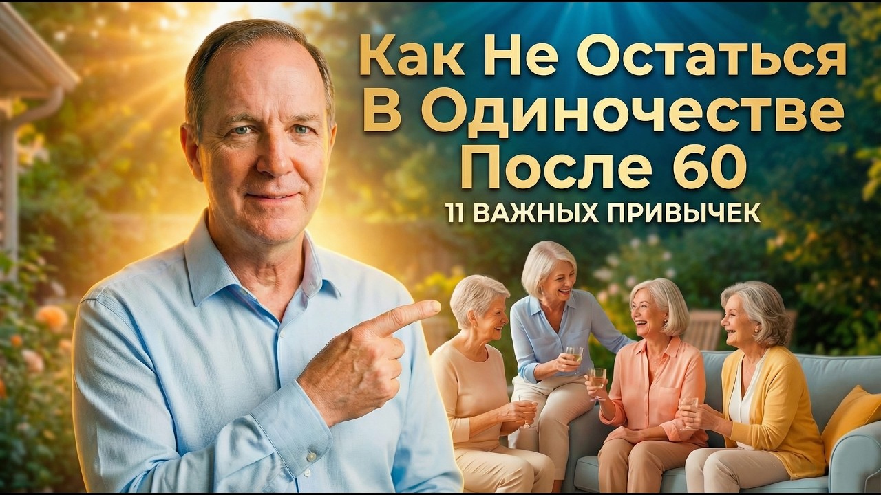 Одиночество После 60: 11 Привычек, Которые Тихо Отталкивают Людей