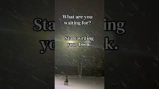 Have u thought about starting a book? Do it! #author #authortube #authorvlog #authorlife