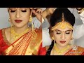 Hindu temple wedding makeup  very best price  cine makeup artist avinash chetia  rich makeup