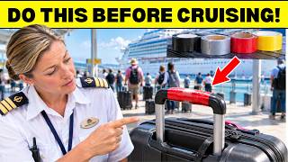 Cruise Crew Taught me this Luggage trick! (Always Do it)