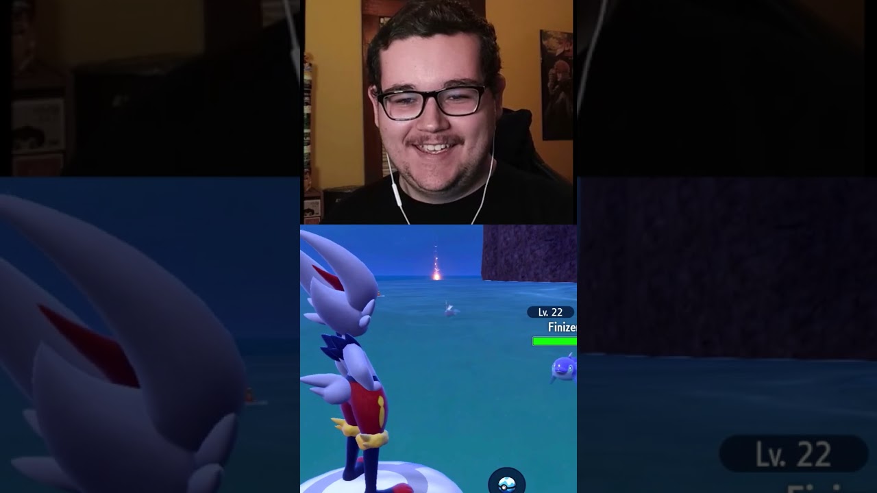 SHINY FINIZEN Evolves in Scarlet and Violet!