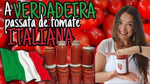 Para que serve passata de tomate?