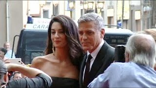 Security tight in Venice for George Clooney wedding