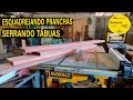 Como esquadrejar prancha e serrar tabuas da maneira mais simples e correrta