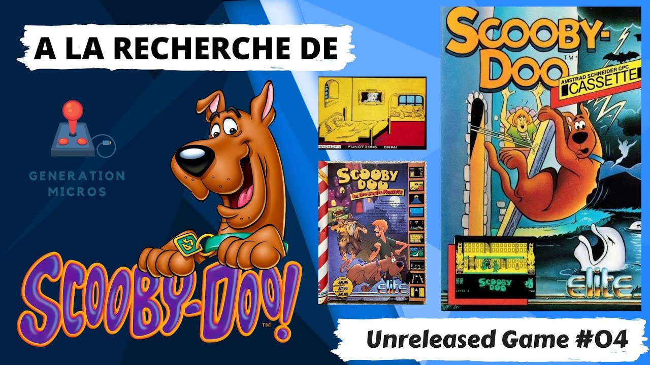 Unreleased Game #04 : Scooby-Doo de Elite Systems, sur ZX Spectrum ...
