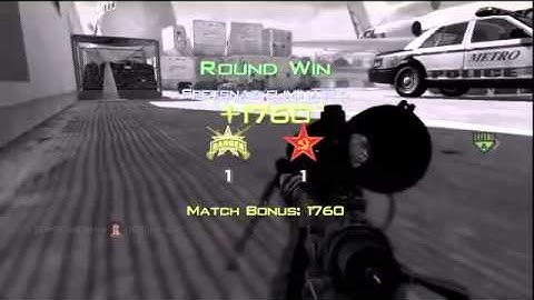 SICK TRICKSHOT ON TERMINAL - MW2!