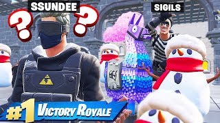 You guys loved the last llama heist in fortnite creative so we decided
to redo it. but this time a snowstorm has ruined museum and ssundee,
crainer, biff...