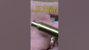 Brass Case Annealing DIY #shorts #ytshorts #ytshort