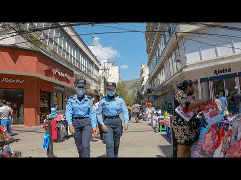 Caos en las calles del centro de Tegucigalpa por el día de la madre