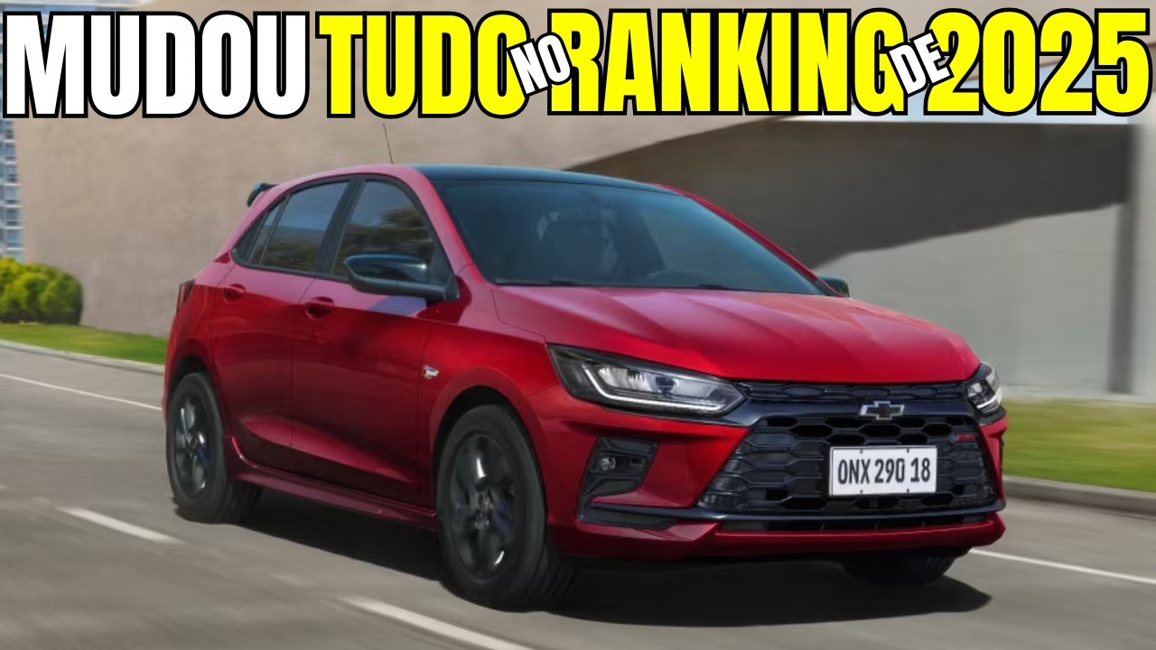 Os 10 Carros Flex Mais Econômicos do Brasil em 2025!