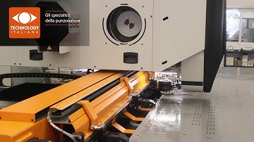 Increase your productivity with the servo drive CNC punching machine - TECHNOLOGY Italiana