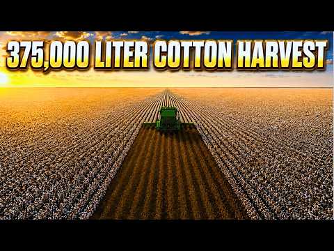 I Harvested 375,000 Liters Of Cotton On My Mega Farm