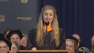 Brit Marling Georgetown University Senior Convocation Speech 2013 (Русский Перевод)