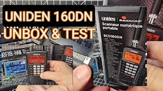 UNIDEN BCD160DN- UNBOXING - DMR,NXDN , AIRBAND ,HAM BANDS ......