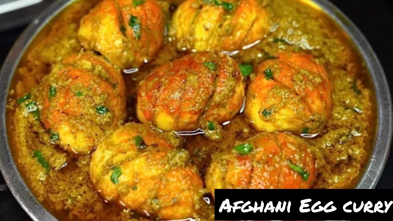 अफगानी अंडा करी बनाने का आशान और अनोखा तरीका || Afghani Egg curry ll Afghani anda recipe 