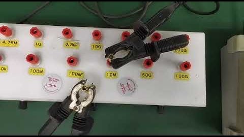 Megger BM5200 Insulation Tester Repair and Calibration by Dynamics Circuit (S) Pte. Ltd.