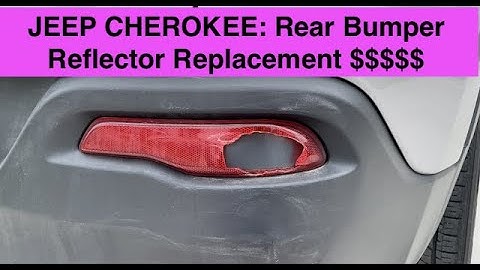 2015 jeep grand cherokee rear reflector