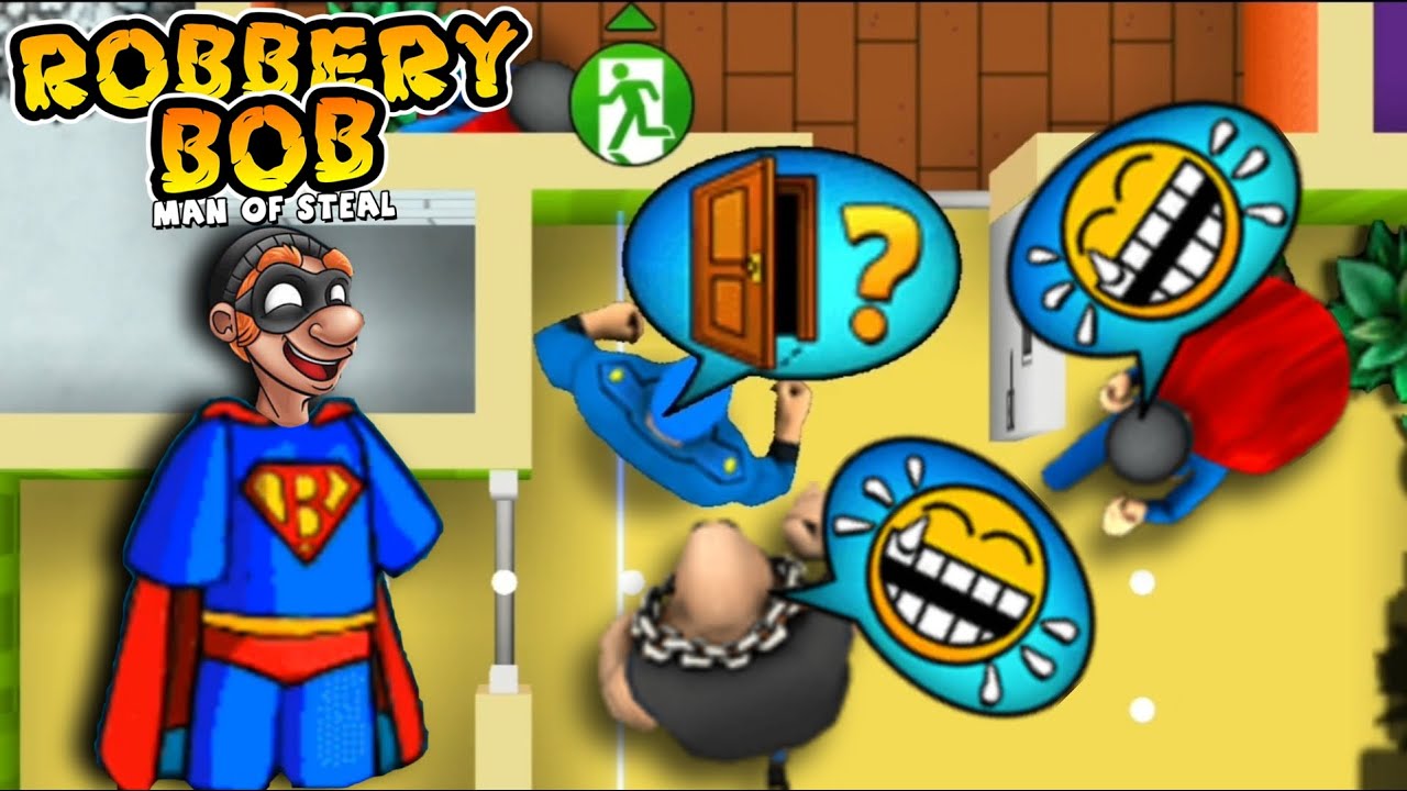 Robbery Bob - Super Bob vs Super Biffen Gameplay Walkthrough #10