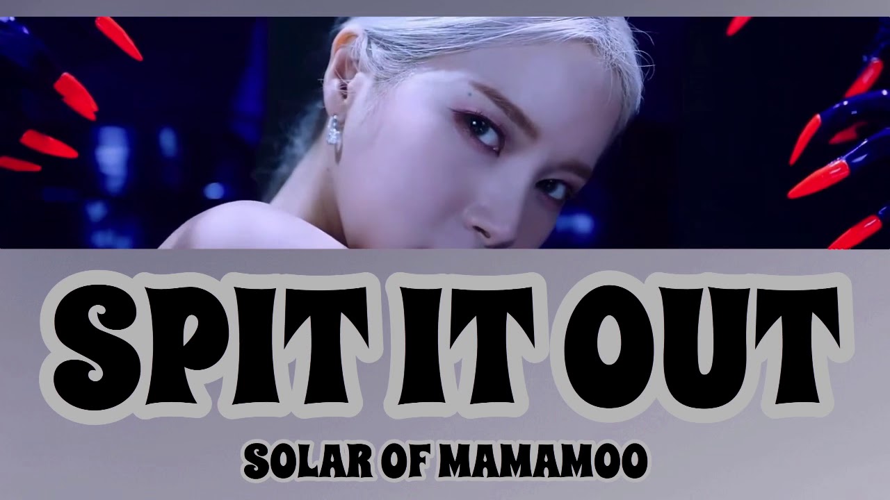 mamamoo solar ソラ spit it out サイン入り-