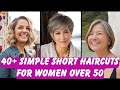 Simple short haircuts for women over 50 older women short hairstyles 2023