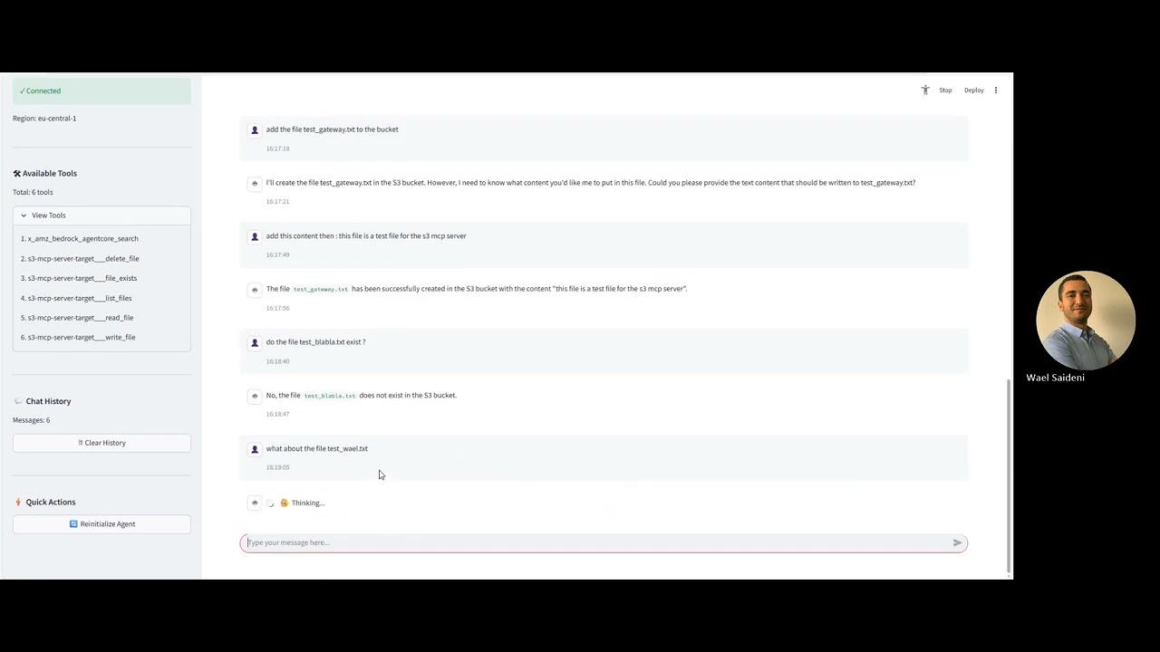 Building an MCP Gateway with Amazon Bedrock Agentcore (S3 MCP Server ...