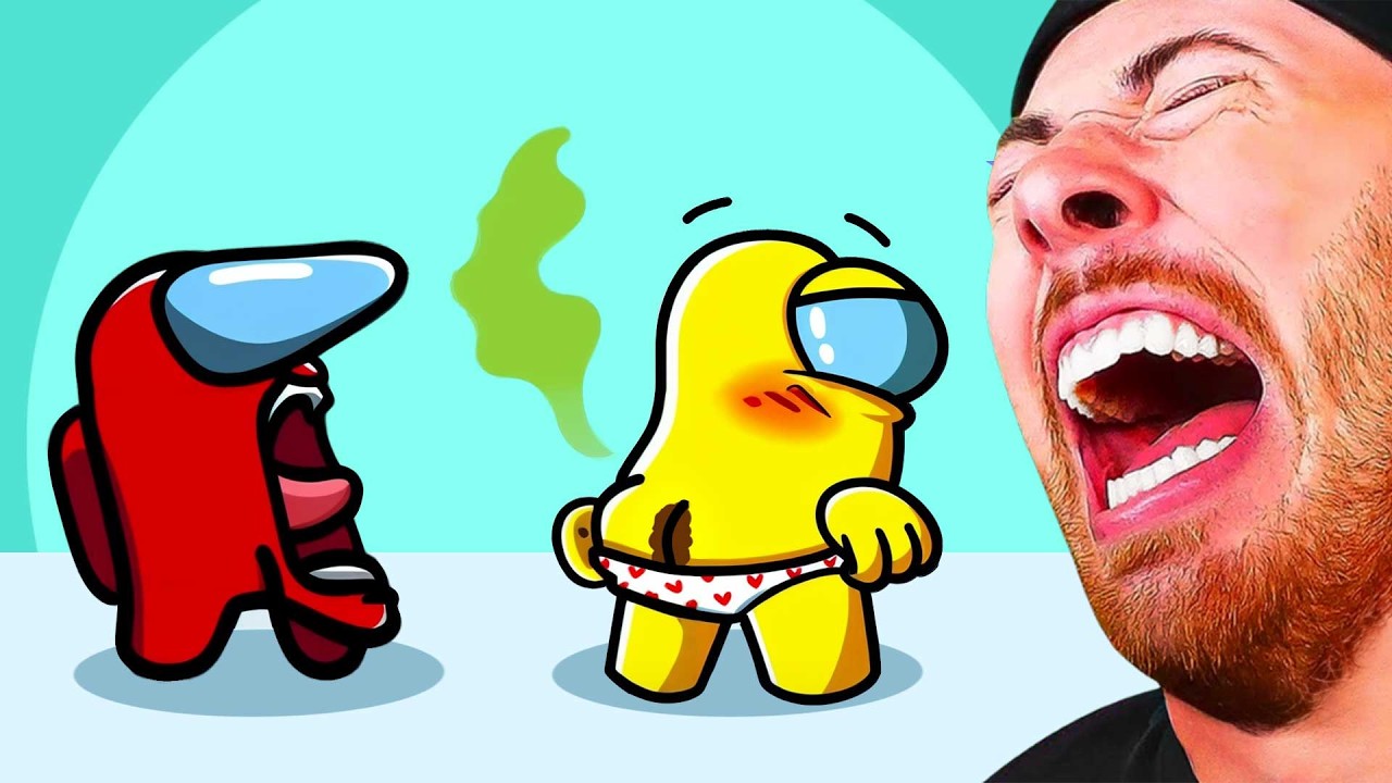 FUNNIEST Among Us ANIMATIONS That will Make you LAUGH (Among Us)