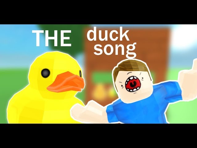 The Duck Song Roblox Version Youtube - roblox idduck song