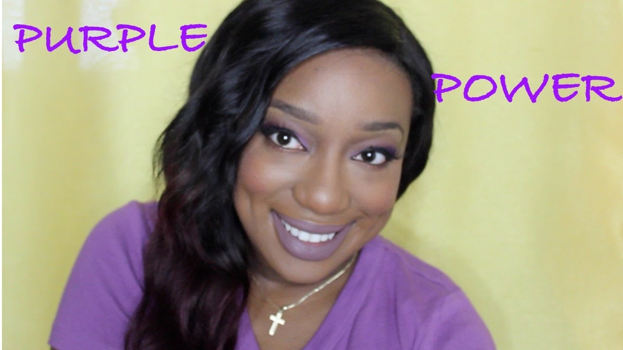 Purple Power Makeup Tutorial YouTube