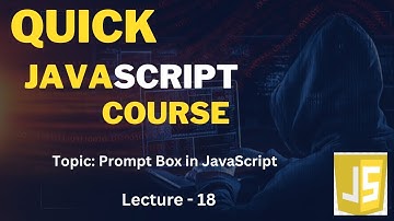 Prompt Box in JavaScript | Quick Learning Course in Urdu/Hindi | Lecture-18