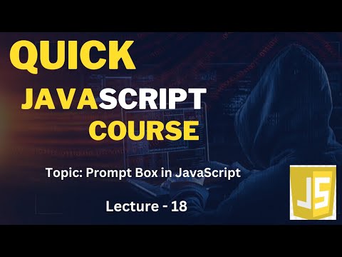 Prompt Box in JavaScript | Quick Learning Course in Urdu/Hindi | Lecture-18