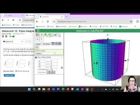 Cylindrical Coordinates Volume of a Can