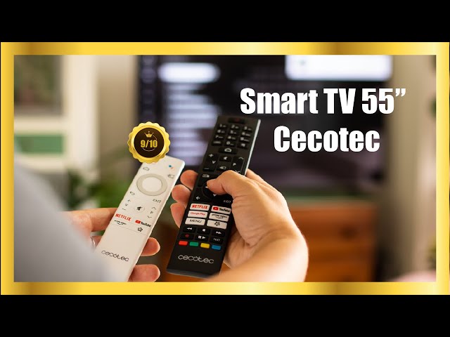 Cecotec da el salto a los televisores: esta imponente Smart TV 4K