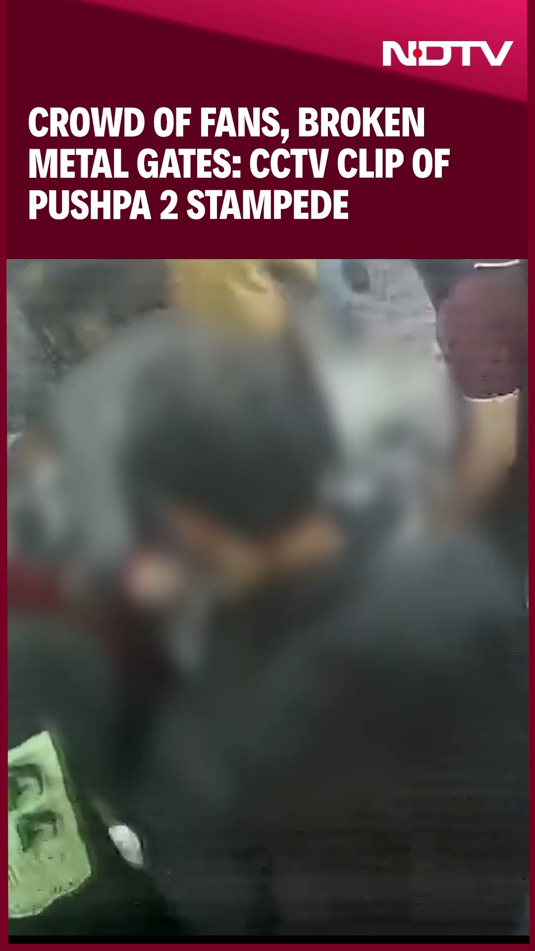Pushpa-2 Stampede Row Unseen Footage From The December 4 Incident  Sandhya Theatre
