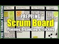 SCRUM BOARD for PREPPERS to Plan, Organize, and Track Prepping Projects