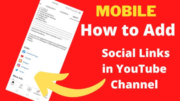 How to Add Social Links In YouTube About Section in 2022 | Add Social Links In YouTube Channel