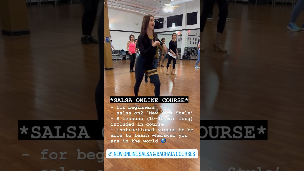 Online Salsa Course for beginners - on2 New York Style 