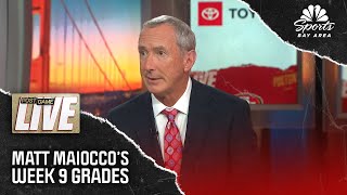 Grading 49ers' position groups, coaching in dominant Week 9 win over Giants | NBC Sports Bay Area