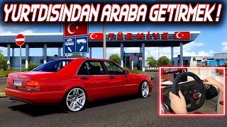 Yurtdişindan Araba Geti̇rmek Mercedes Benz S Cl Ets 2 Mod 1.41 Logitech G29