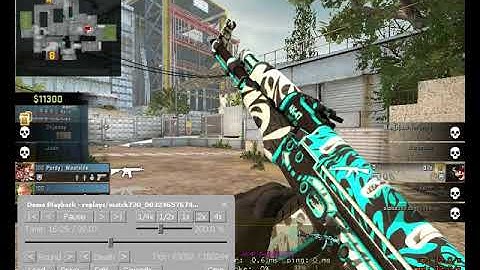 CSGO-1V4 Clutch Cache (Sparkles Demo)