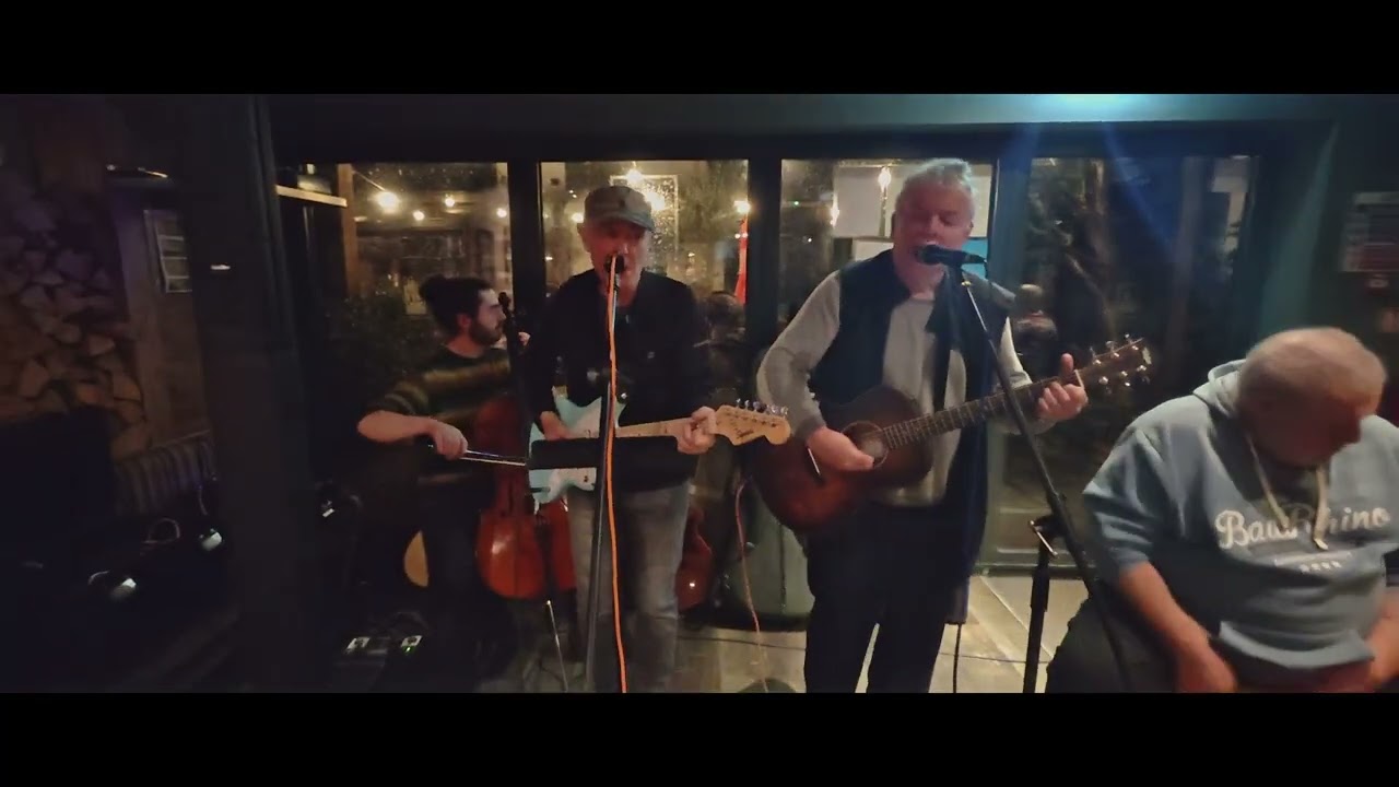 Black Magic Woman (L to R) Ian Den Paul Cris Stu Ship Inn Retford