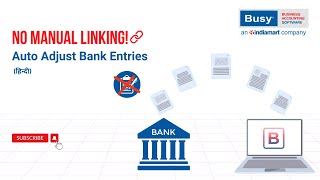Auto Adjust Bank Entries in Seconds! ⚡ | BUSY Bank Import Tips (Hindi)
